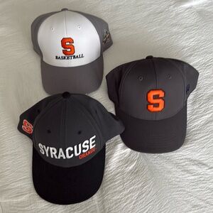 Lot of 3 Syracuse caps